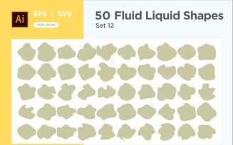 Fluid Liquid Shape V3 50 SET 12