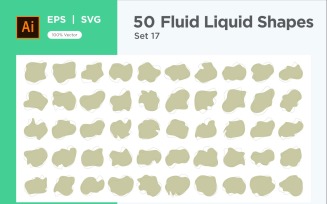 Fluid Liquid Shape V3 50 SET 17