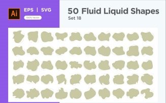 Fluid Liquid Shape V3 50 SET 18
