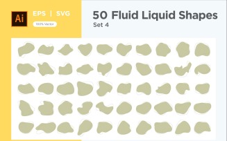 Fluid Liquid Shape V3 50 SET 4