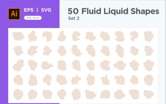Fluid Liquid Shape V4 50 SET 2