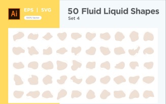 Fluid Liquid Shape V4 50 SET 4