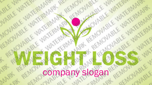Weight Loss Logo Template vlogo