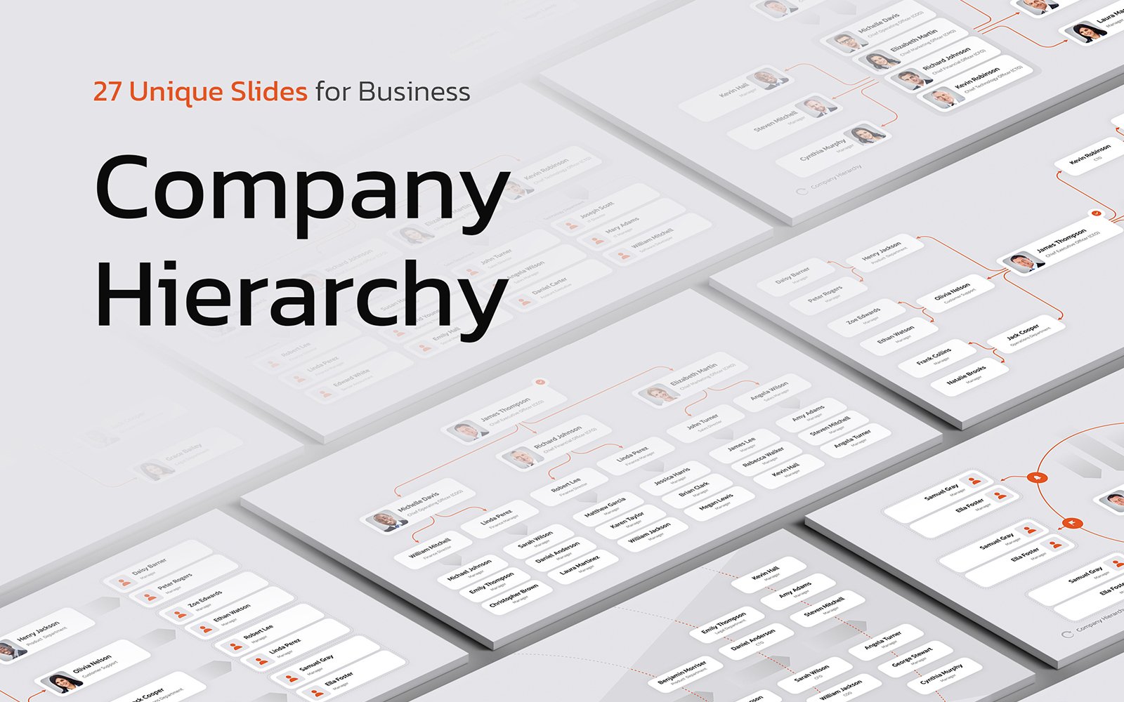 Kit Graphique #342075 Hierarchy Organizational Web Design - Logo template Preview