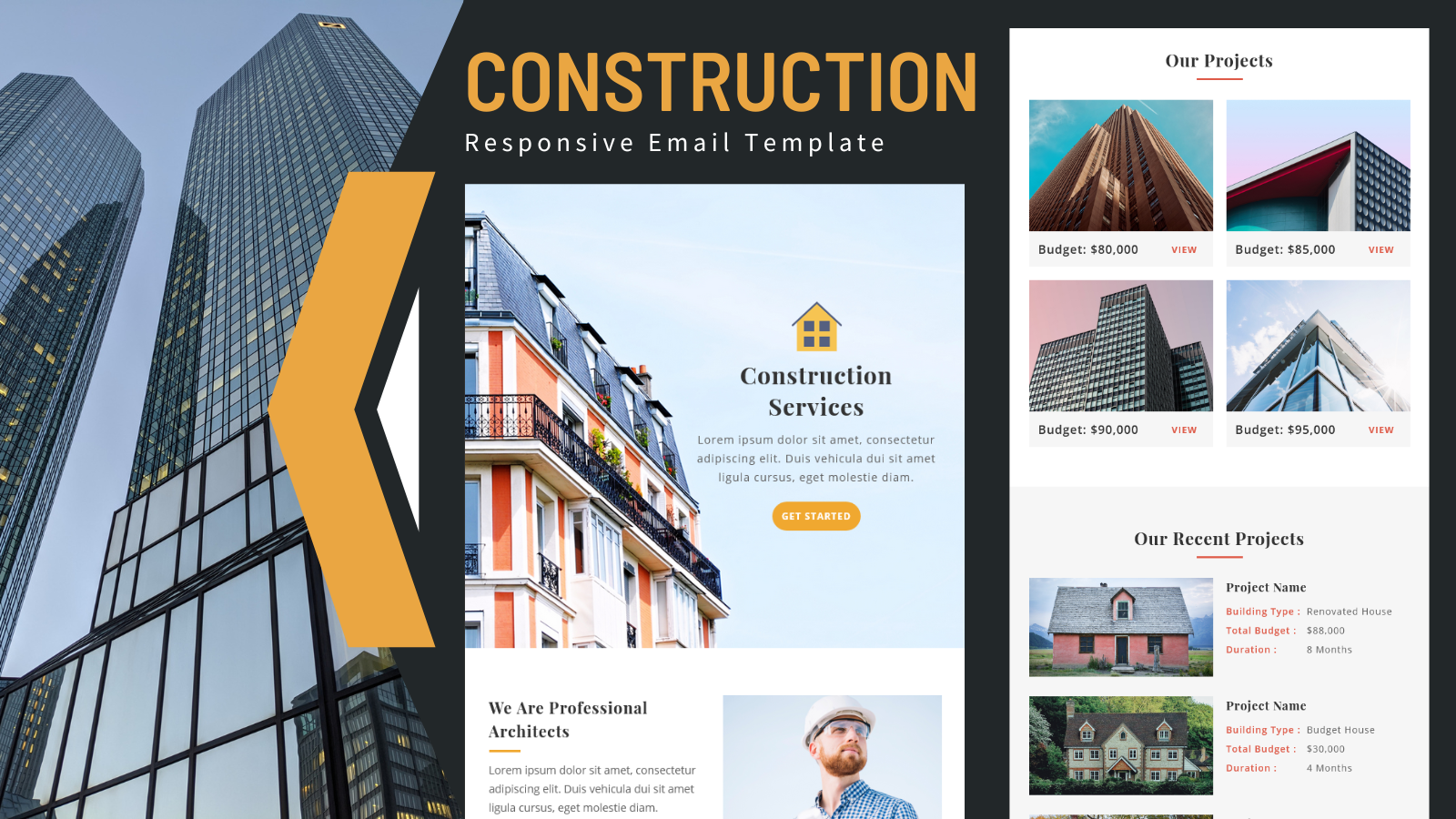 Construction – Multipurpose Responsive Email Template