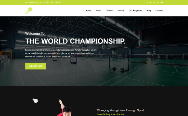 HTML Website Templates for Sports Websites 🏃 Monster ONE