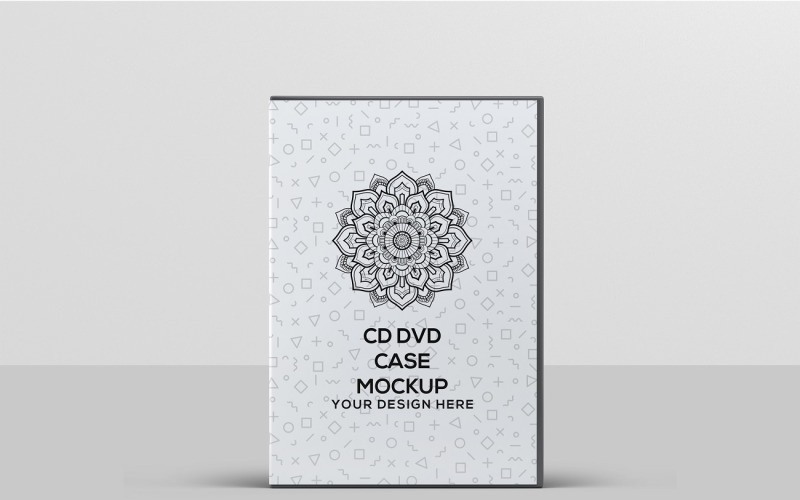 DVD Case - CD DVD Case Mockup Product Mockup