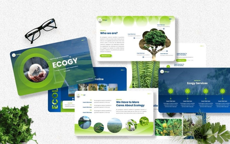 Ecogy - Ecology & Environment Googleslide Template Google Slide