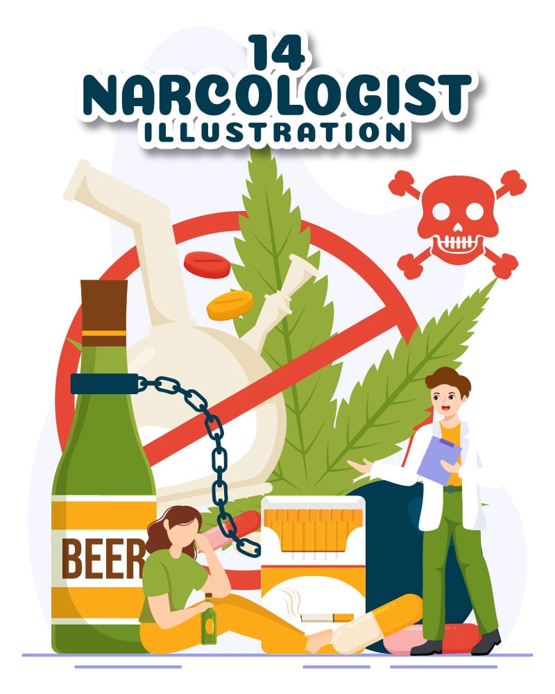 Kit Graphique #342341 Narcologist Narcotic Divers Modles Web - Logo template Preview
