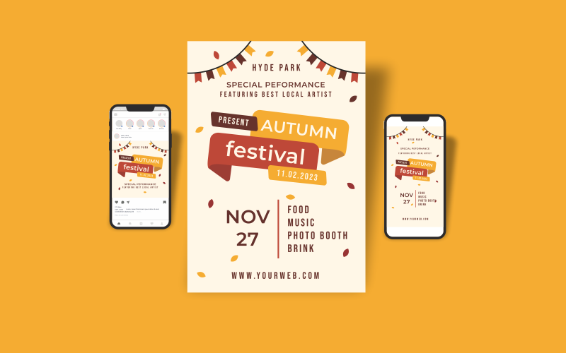 Autumn Festival Bundle Template Corporate Identity