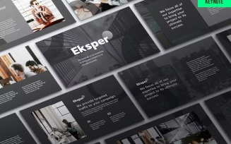 Eksper - Modern Business Keynote Template