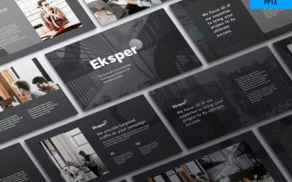 Eksper - Modern Business Powerpoint Template