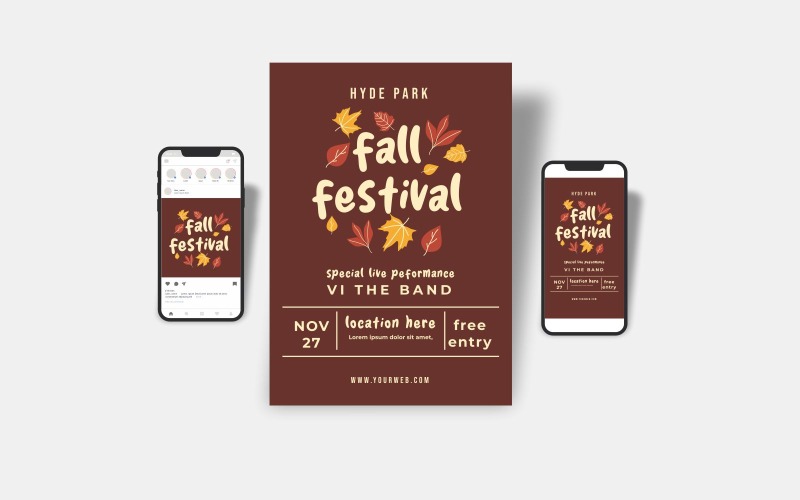 Fall Festival Bundle Template 2 Corporate Identity