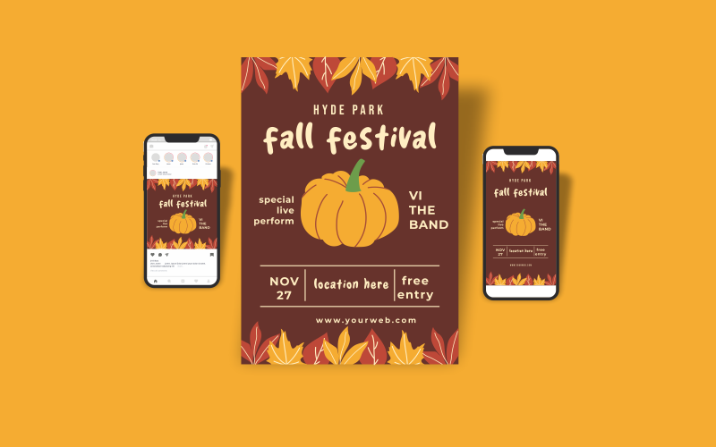 Fall Festival Bundle Template Corporate Identity