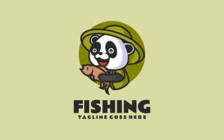 Fishing Mascot Cartoon Logo