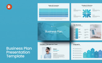 Business Plan Layout presentation template