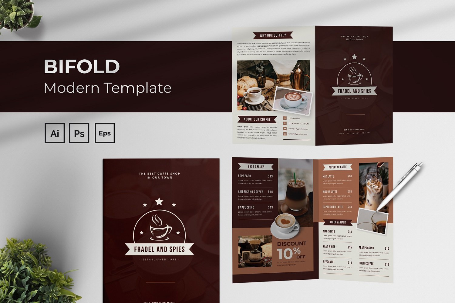 Template #342597 Business Booklet Webdesign Template - Logo template Preview