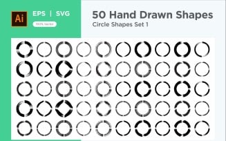Circle Shape 50_Set V- 01