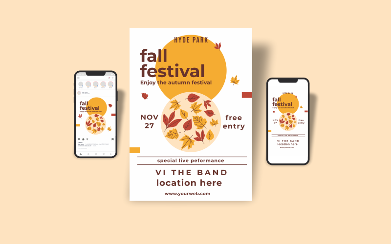 Fall Festival Bundle Template 3 Corporate Identity