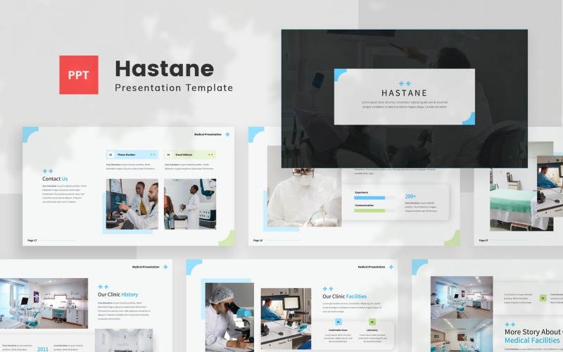 Hastane — Medical Powerpoint Template PowerPoint Template