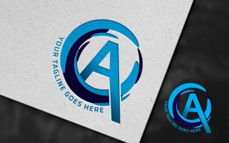 Professional Company A Letter logo Design - Brand Identity