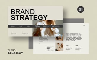 Brand Strategy PowerPoint presentation template V3