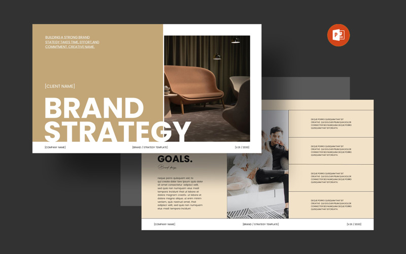 Brand Strategy PowerPoint Presentation Template PowerPoint Template