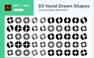 Circle Shape Bold 50_Set V 1