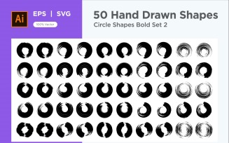 Circle Shape Bold 50_Set V 2
