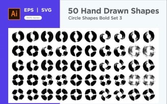 Circle Shape Bold 50_Set V 3