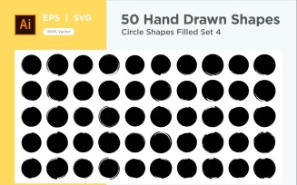 Circle Shape Filled 50_Set V 4