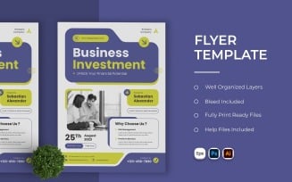 Business Investment Flyer Template