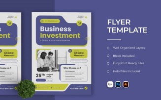 Business Investment Flyer Template