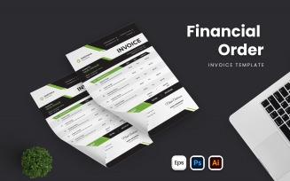 Financial Order Invoice Template