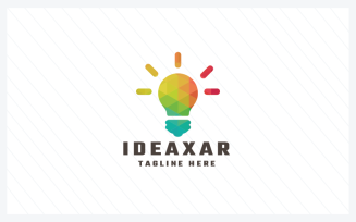 Idea Pixel Lamp Pro Logo Template
