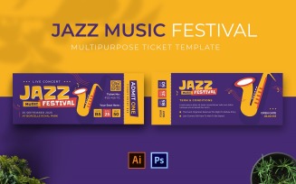 Jazz Music Festival Ticket