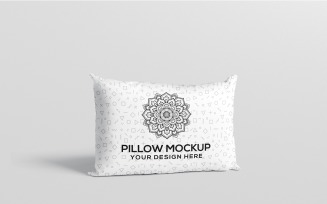 Pillow Mockup - Rectangle Pillow Mockup