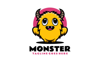 Monster Mascot Cartoon Logo 1