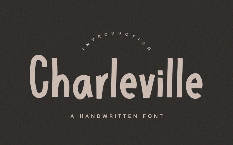 Charleville - Handwritten Font
