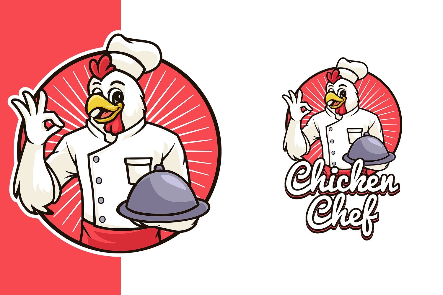 Kit Graphique #343308 Alimentation Mascot Web Design - Logo template Preview