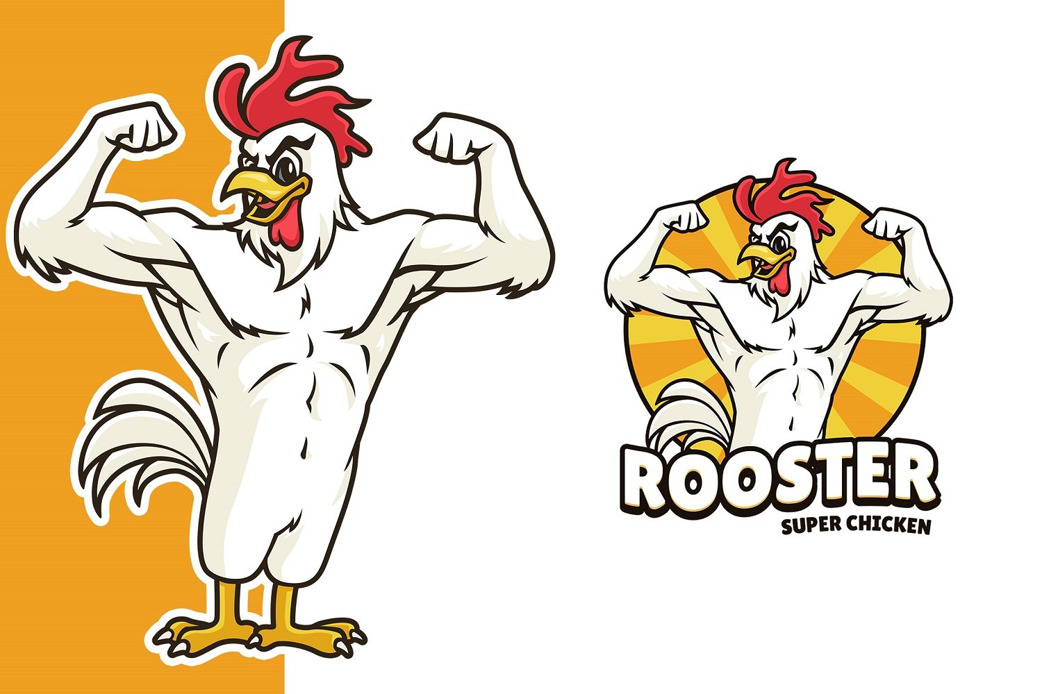 Kit Graphique #343325 Chicken Food Divers Modles Web - Logo template Preview