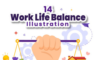 14 Work Life Balance Illustration