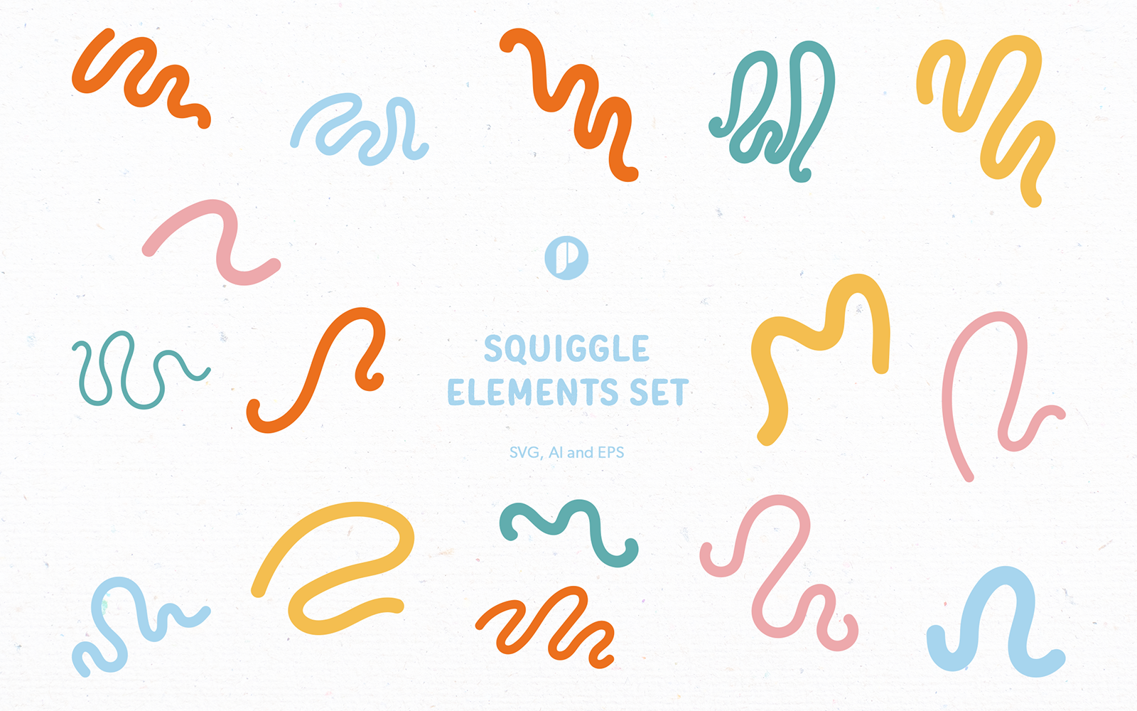 Kit Graphique #343515 Squiggle Swirl Divers Modles Web - Logo template Preview