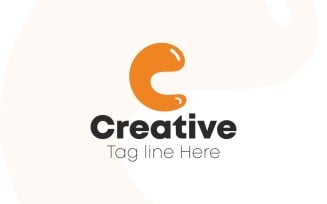 Creative C Letter Logo Mark - C Letter Logo