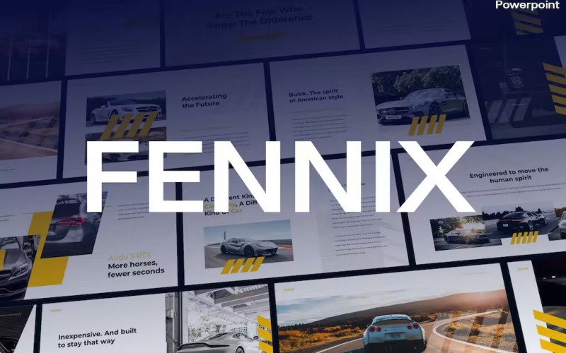 Fennik - Business Theme Powerpoint PowerPoint Template