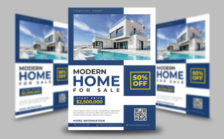 Modern Real Estate Flyer Template 3