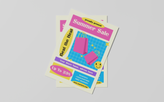 Summer Sale Flyer Template 3