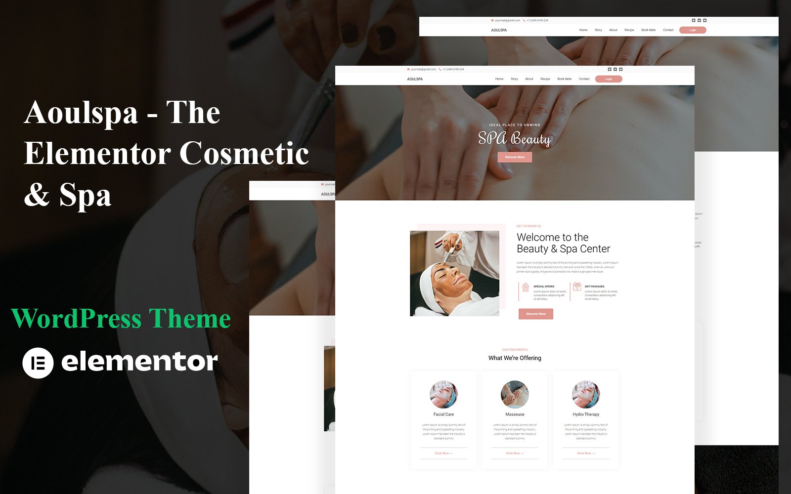 Template #343643 Cosmetic Cosmetics Webdesign Template - Logo template Preview