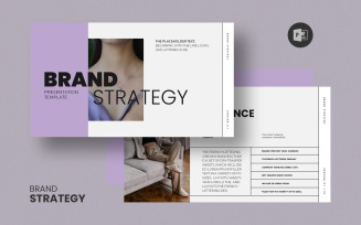Brand Strategy Layout PowerPoint Presentation Template