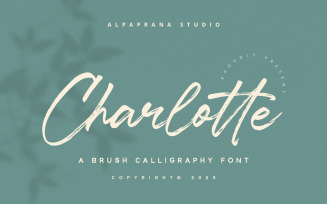 Charlotte - Brush Calligraphy Font
